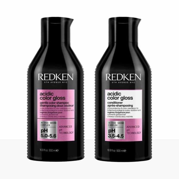 Shampoo sæt Redken ACIDIC COLOR GLOSS 3 Dele