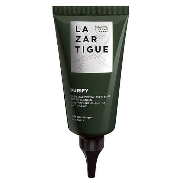 Rengörande förschampo Lazartigue Purify med vit lera 75ml