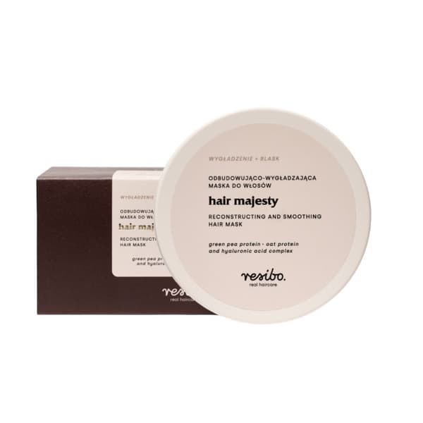 Resibo Hair Majesty uudistava ja silottava hiusnaamio, 175 ml