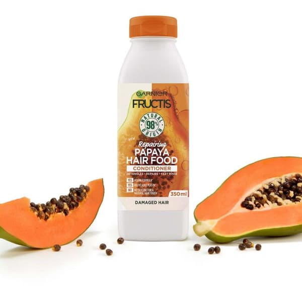 Garnier - Papaya Hårmat Efter-Schampo Fructis -