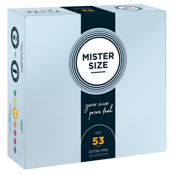 Mister Size 53 mm – Kondomer-36st