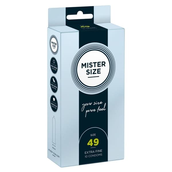 Mister Size 49 mm – Kondomer-10 st.