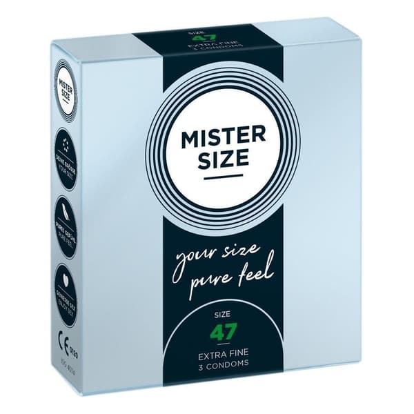 Mister Size 47 mm – Kondomer-3 st.