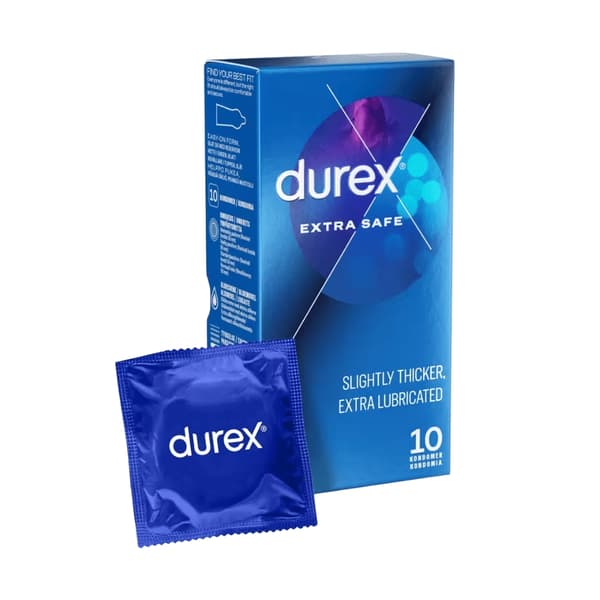 Durex Extra Safe Kondomer – 10 Stk.