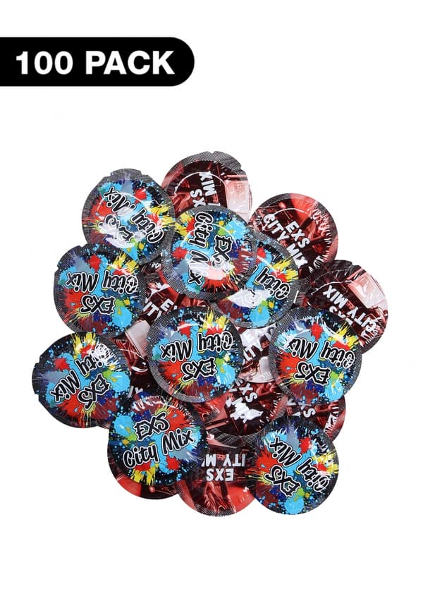 Healthcare - EXS Condoms - City Mix Condoms - 100 pack