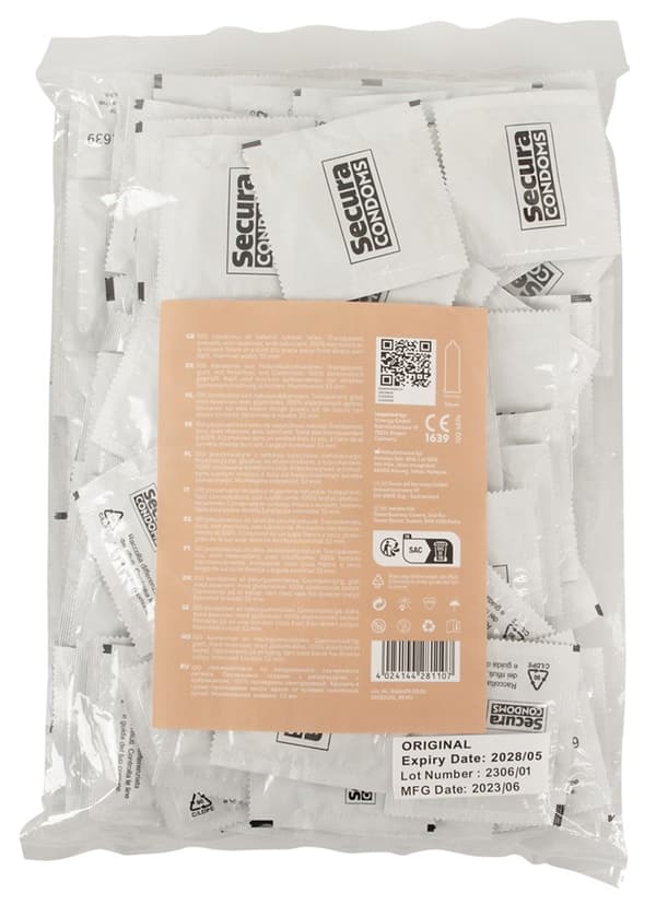 Original Transparent 100-pack Kondomer