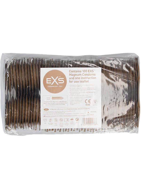 EXS Magnum Large: Kondomer, 100-pack