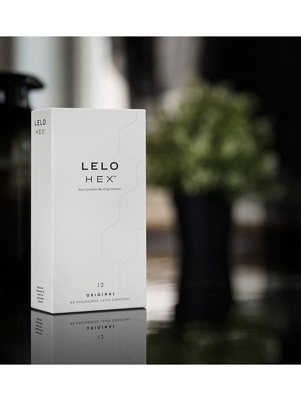 LELO: HEX, Kondomer, 12-pack