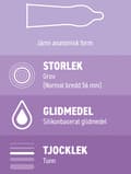 Miniatyrbild 6 av 10: Durex: Love Mix Condoms, 40-pack