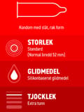 Miniatyrbild 7 av 10: Durex: Love Mix Condoms, 40-pack