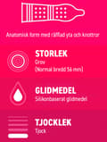 Miniatyrbild 9 av 10: Durex: Love Mix Condoms, 40-pack