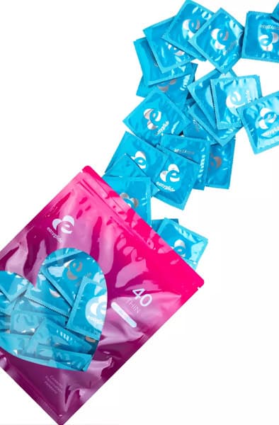Extra Thin Condoms 40-pack Kondomer