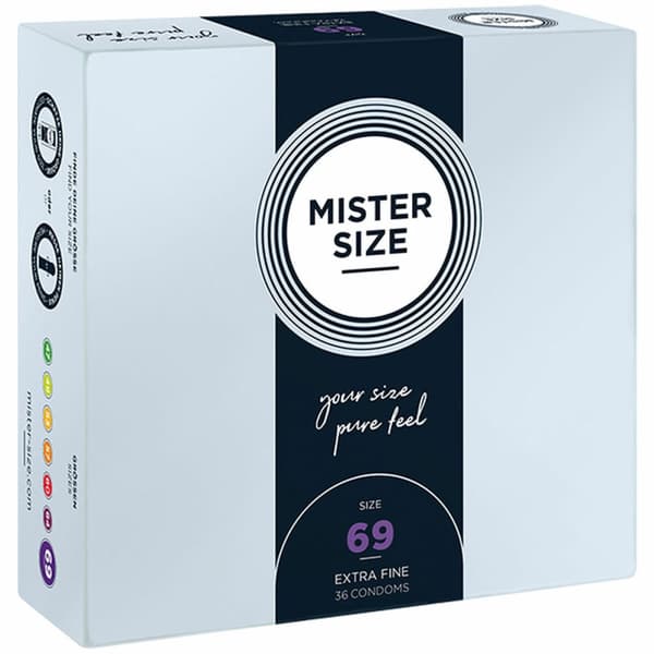 Kondomit Mister Size Ø 6,9 cm (36 pcs)