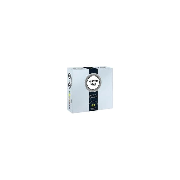 Kondomit Mister Size Pure Feel Extra Thin Ø 4,9 cm