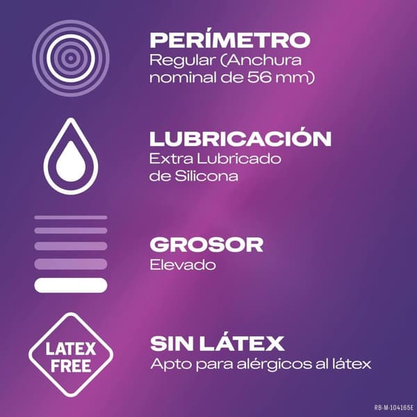 Latexfrie Kondomer Durex Sin Latex 12 enheter