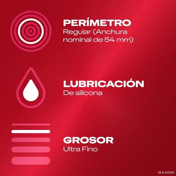 Kondomer Durex Sensitivo Contacto Total 12 enheter