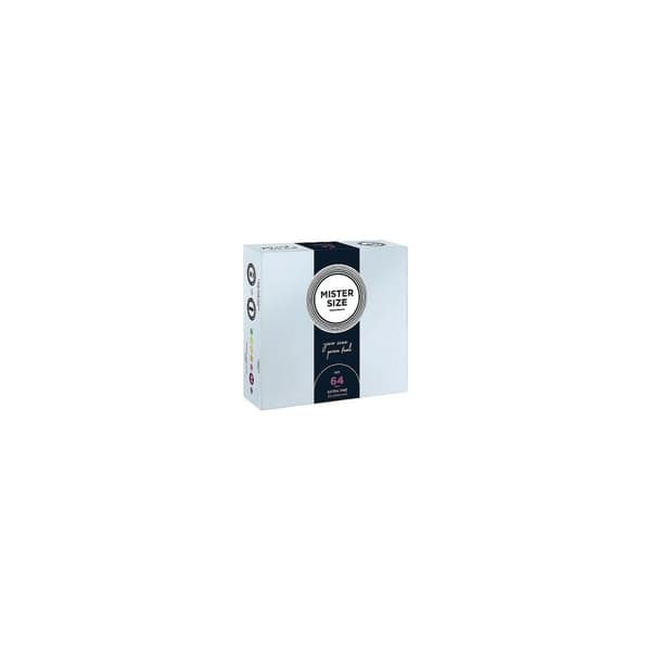 Kondomer Mister Size Pure Fell Extra Fine Ø 6,4 cm