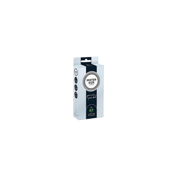 Kondomer Mister Size Pure Feel Extra Thin Ekstra fin