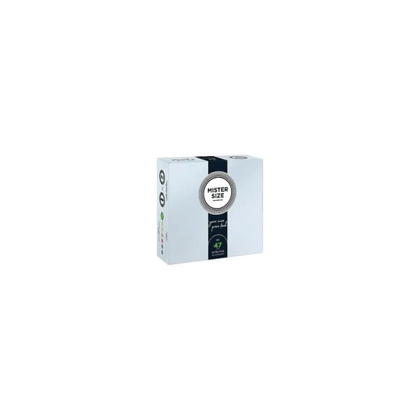 Kondomer Mister Size Pure Fell Extra Fine Ø 4,7 cm