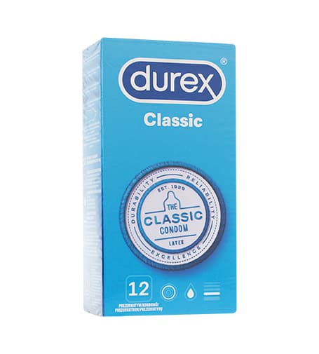 Durex Classic Condoms 12pcs