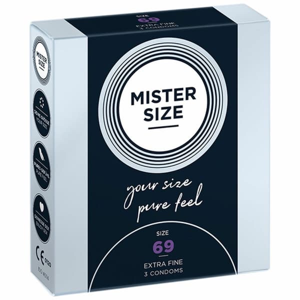 Kondomer Mister Size Extra fina (69 mm)