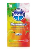 Miniatyrbild 2 av 3: Skins Flavours Condoms 16-pack Smaksatta kondomer