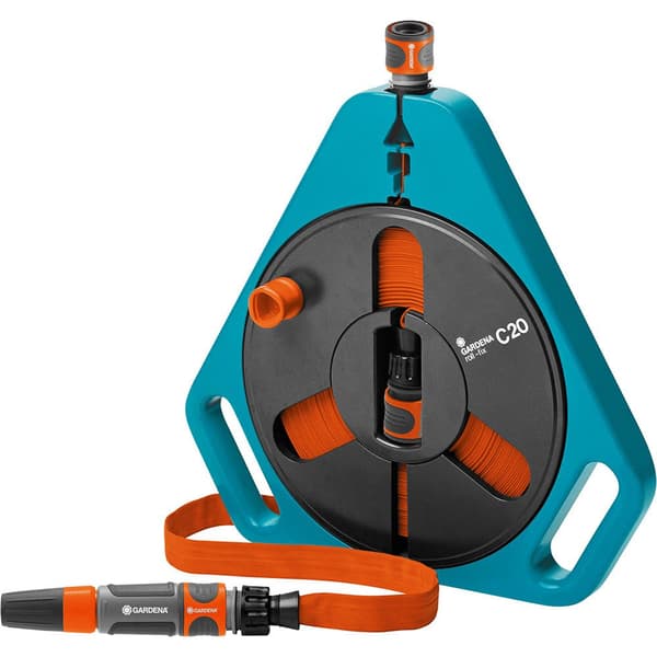 Gardena Platt Slangkabel Roll-fix 20 M