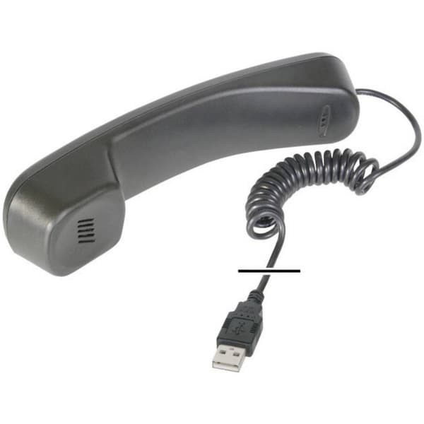 Digitus DA-70772 Telefonlur Svart Svart
