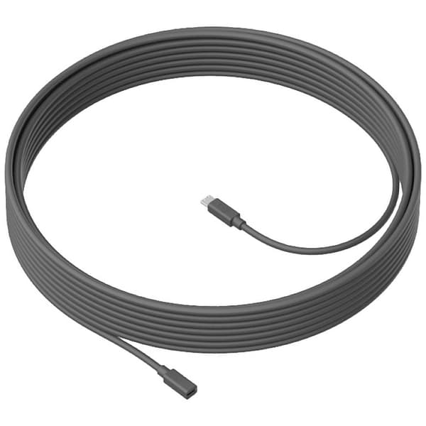 Logitech Meet Up Konferenshögtalarkabel Svart