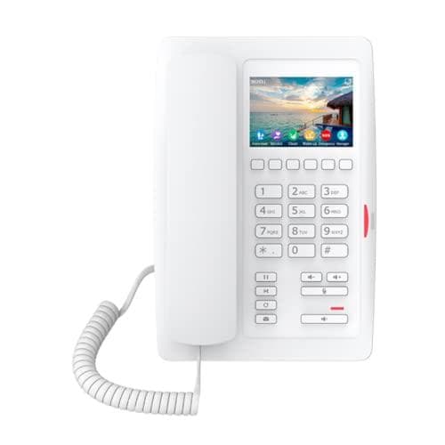 Fanvil H5W SIP-Phone telefon WiFi IP hoteltelefon hvid