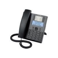 Mitel 6865 - VoIP-telefon - SIP, RTCP, RTP, SRTP - 9 linjer (80C00001AAA-A) Sort
