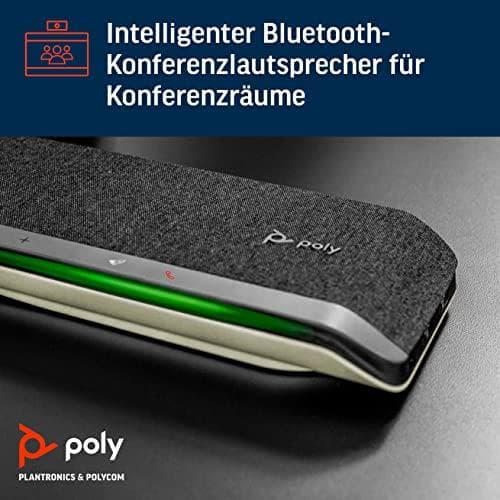 Poly Sync 60 - Högtalartelefon - Bluetooth - trådlös, trådbunden - NFC - USB-C, USB-A - Certifierad för Microsoft Teams
