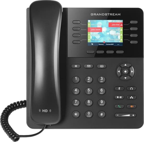 Grandstream Networks GXP2135 - Lankapuhelin - musta musta