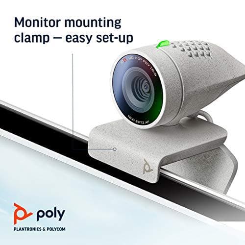 Poly Studio P5 - webcam - farve - 720p, 1080p - lyd - USB 2.0 - med Poly Blackwire 3325 headset