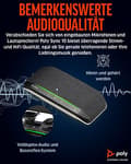 Miniatyrbillede 3 af 6: Poly Sync 10 - Smart højttalertelefon - kablet - USB-C, USB-A - Zoom-certificeret