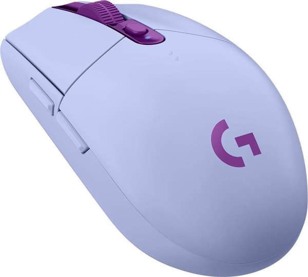 Logitech G305 HERO LIGHTSPEED - Trådlös spelmus - Lila