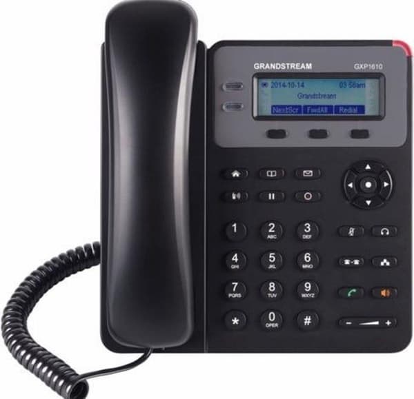 Grandstream Networks GXP1610 puhelin DECT puhelin Musta musta