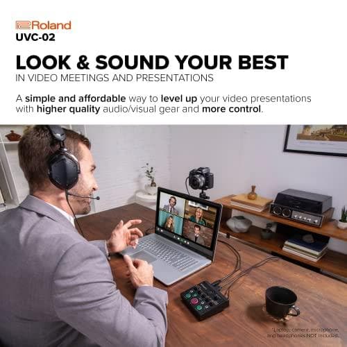 ROLAND UVC-02 - Web-esitystelakointiasema videokokouksiin ja esityksiin (424211)