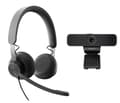 Miniatyrbild 1 av 8: Logitech Personal Collaboration Kit - Zone Wired & C925e - Microsoft
