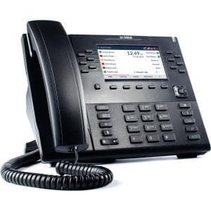 Mitel 6869 SIP-puhelin - VoIP-puhelin - SIP, RTCP, RTP, SRTP - 24 linjaa (80C00003AAA-A) musta