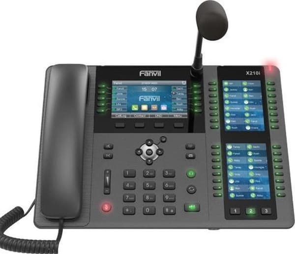Fanvil X210i IP-telefon Sort, Grå Håndsæt med ledning LCD 20 linjer