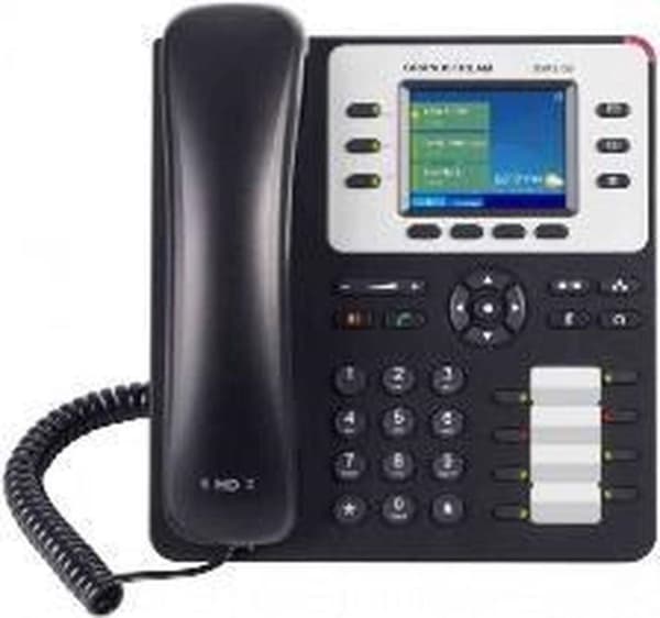 Grandstream Networks GXP-2130 - VoIP-telefon - Sort
