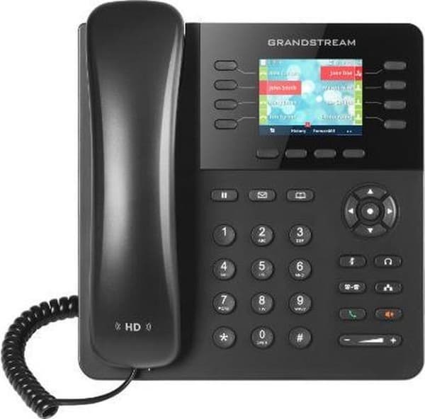 Grandstream Networks GXP-2130 - VoIP-telefon - Sort Sort
