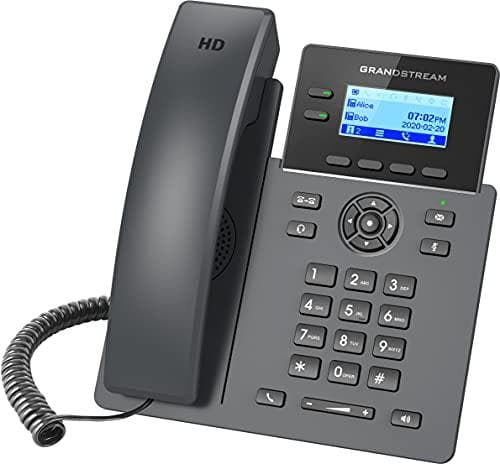 Grandstream Networks GRP2602 IP-telefon Sort 2-linjers LCD (GRP2602) Sort