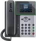 Poly Edge E320 - VoIP-puhelin soittajan tunnuksella / koputus - kolmisuuntainen puhelu - SIP, SDP musta