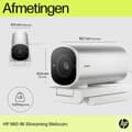 Miniatyrbillede 7 af 8: HP 960 4K Streaming Webcam - 100 % bølgepap ydre karton og polstring er bæredygtigt fremskaffet og... (695J6AA#ABB)