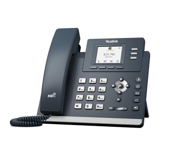 Yealink MP52 Microsoft Teams Edition - IP-telefon - Grå - Kablet håndsæt - Skrivebord/væg - Android - Microsoft Teams (1301196)