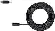 Trust Iris - USB-kabelsats - USB 3.2 Gen 2 - 10.0m - rund, stöder 4K 60 Hz (24527)
