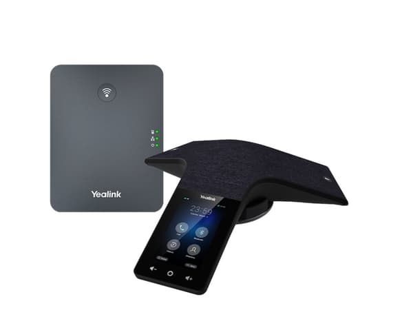 Yealink CP935W-Base, IP-neuvottelupuhelin, Kosketus, Musta, 480 x 800 pikseliä, AMR, G.711a, G.722, G.726, G.729, G.729A, OPUS, PCMA, 6 m