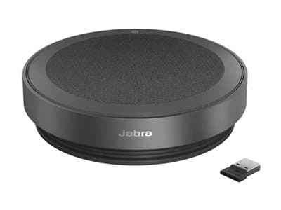 Jabra Speak2 75 MS - Høyttalende håndfri telefon - Bluetooth - trådløs - USB-A, USB-C - mørk grå - Certified for Microsoft Teams Rooms, Optimized for